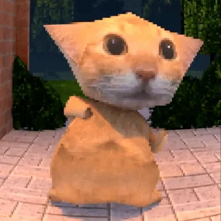 lowpoly cat — Telegram sticker pack