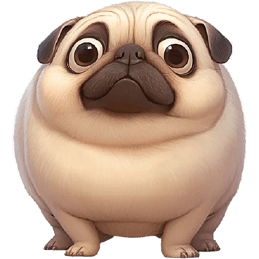 Милый Мопс — Telegram sticker pack