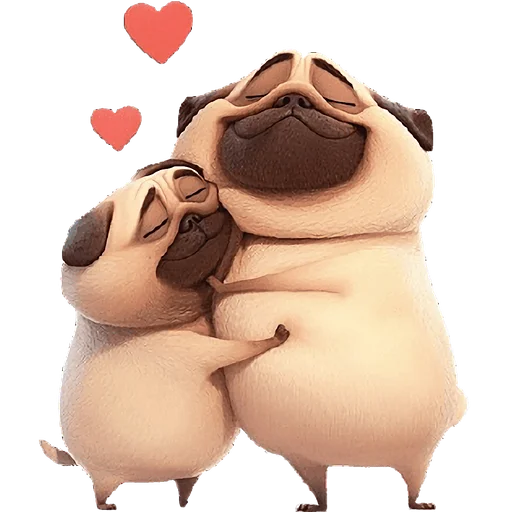 Милый Мопс — Telegram sticker pack