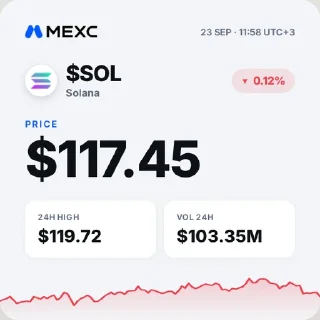 MEXC Market Stickers — стикерпак Telegram