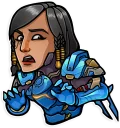 Overwatch — стикерпак Telegram