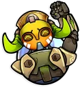 Overwatch — стикерпак Telegram