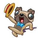 Fred the Pug — Telegram sticker pack