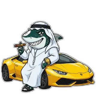PayShark.io BEST P2P PROCESSING — стикерпак Telegram