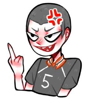 Haikyuu (RoritoZokaru) — Telegram sticker pack