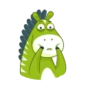 Minty Zebra — стикерпак Telegram