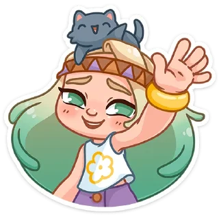 Ромашка — Telegram sticker pack