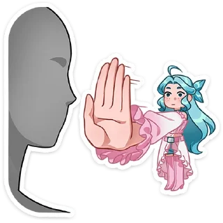 ✋