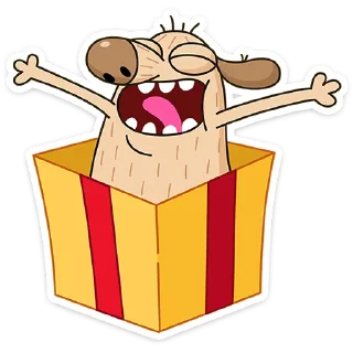 Пёс Дигги — Telegram sticker pack