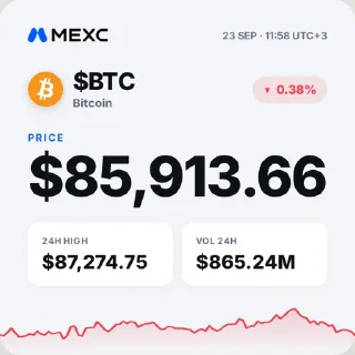 MEXC Market Stickers — стикерпак Telegram