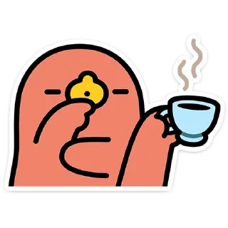 Утконос Карл — стикерпак Telegram