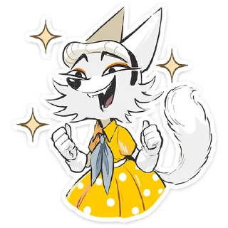 Амели без текста — Telegram sticker pack