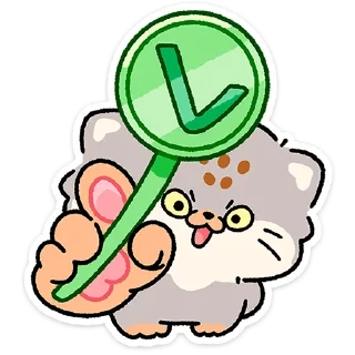 Баюн — стикерпак Telegram