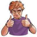 Sheeran — Telegram sticker pack