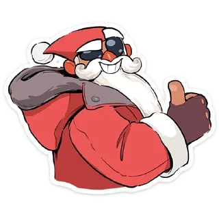 Дед Мороз и Снегурочка — Telegram sticker pack