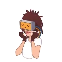 CyberGirl — Telegram sticker pack