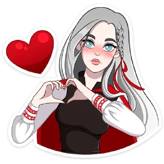 Мара Агата без текста — Telegram sticker pack