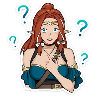 ❓