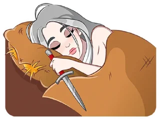 Мара Агата без текста — Telegram sticker pack