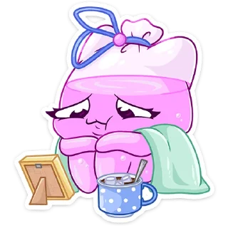 Шуршащая нежность — Telegram sticker pack