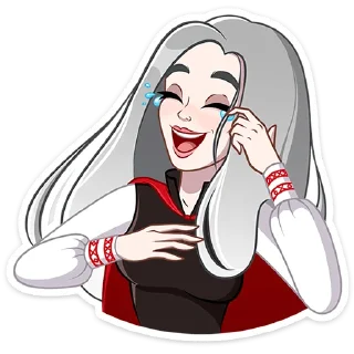 Мара Агата без текста — Telegram sticker pack