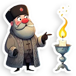 AllDaily Новый Год • Новости • Дед Мороз — Telegram sticker pack