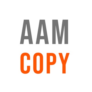 AAMCOPY: библиотека копирайтинга channel avatar