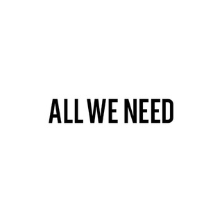 Аватар канала ALL WE NEED