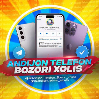 ANDIJON TELEFON BOZORI XOLIS1 channel avatar