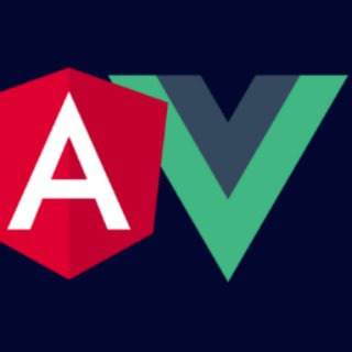 Angular Vue js React channel avatar