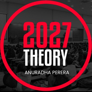 Аватар канала 2027 THEORY - PHYSICS | ANURADHA PERERA