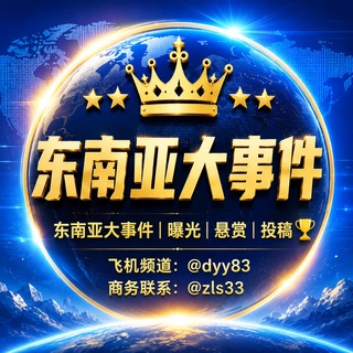 Аватар канала 东南亚大事件|曝光|悬赏|投稿
