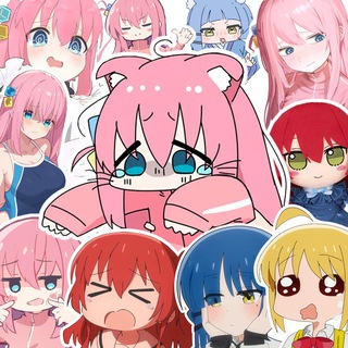 Bocchi the rock art channel avatar