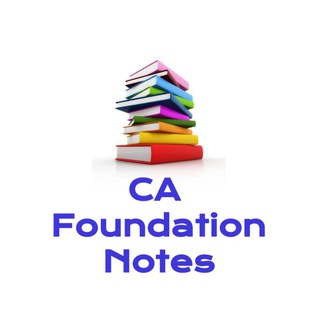 CA Foundation Notes ✅ channel avatar