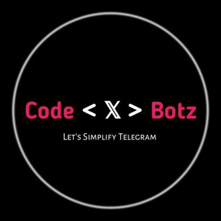 Аватар канала Code 𝕏 Botz Support