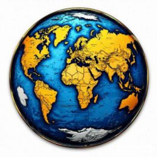 Карта мира channel avatar