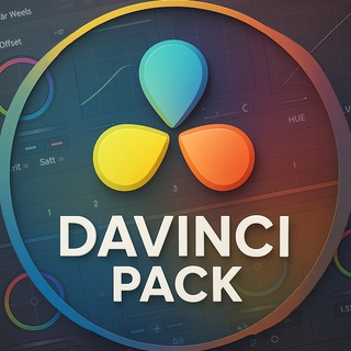 Аватар канала Шаблоны для DaVinci Resolve