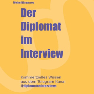 Diplomateninterviews channel avatar