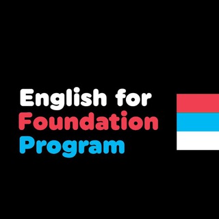 Аватар канала English for Foundation Program