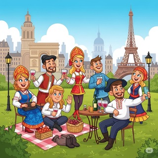 Русские - Париж 🗼🇫🇷 (чат) channel avatar
