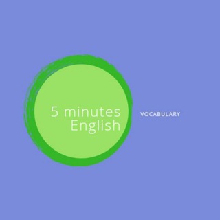 5-minute English Vocabulary channel avatar
