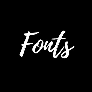 Аватар канала Fonts