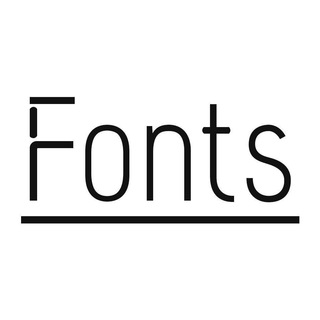Аватар канала Fonts | Шрифты для дизайнеров