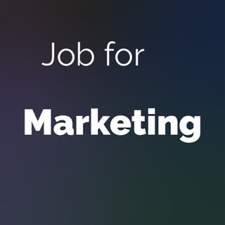 Job for Marketing channel avatar