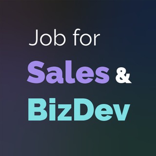 Job for Sales & BizDev channel avatar