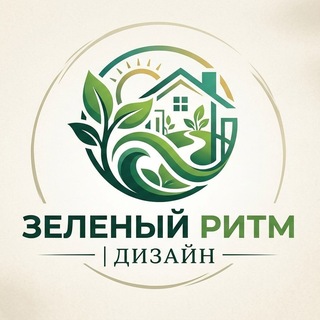 Аватар канала Зеленый Ритм l Дизайн