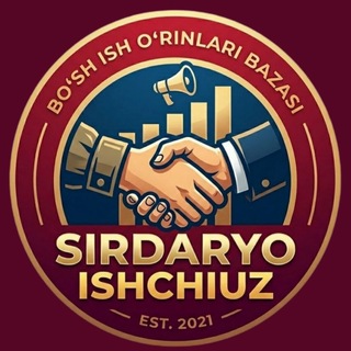 Sirdaryo Ish Bor | Vakansiyalar channel avatar