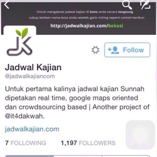 Jadwal Kajian channel avatar