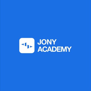 Jony Academy - Telegram kanali channel avatar