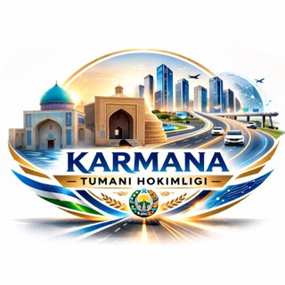 KARMANA.UZ l KARMANA TUMANI HOKIMLIGI AXBOROT XIZMATI channel avatar